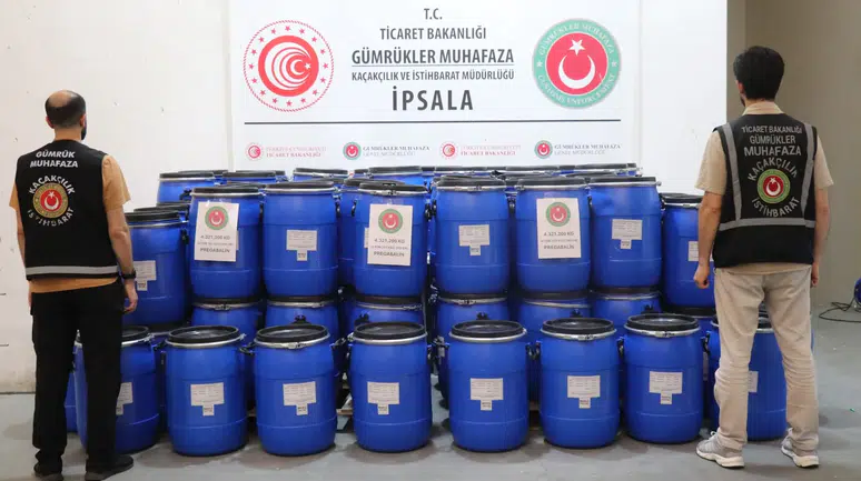 İpsala Gümrük Kapısı'nda 4 ton 321 kilo uyuşturucu ele geçirildi