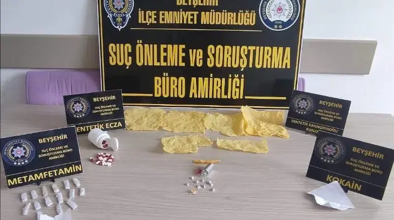 Konya'da uyuşturucu operasyonu: 2 şüpheli tutuklandı