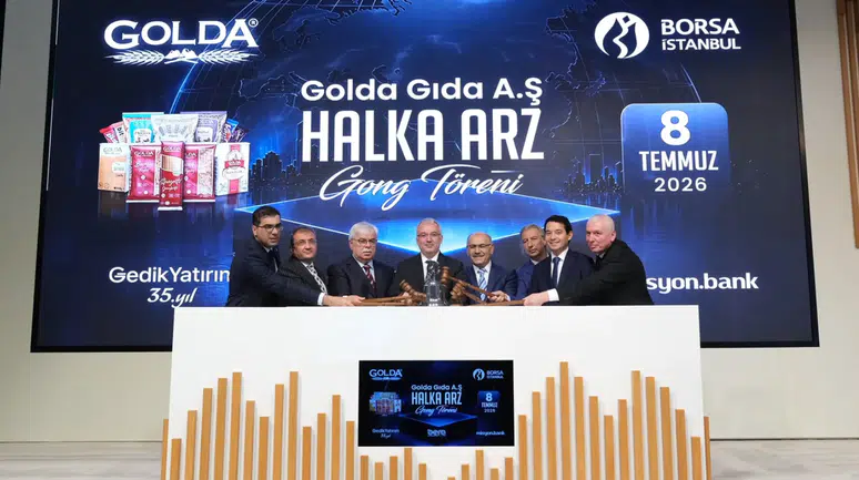 Borsa İstanbul’da gong Konya'nın gıda devi Golda Gıda için çaldı