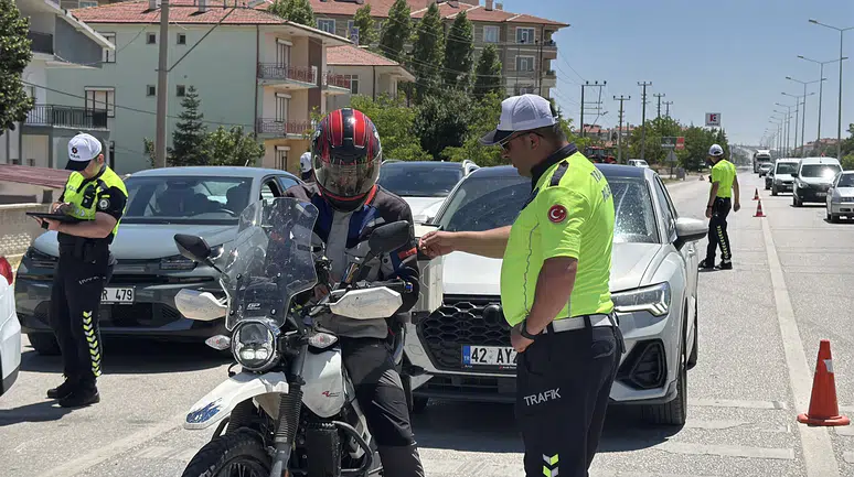 Konya'da NATO denetimi başladı: Araçlarda detaylı arama yapılıyor