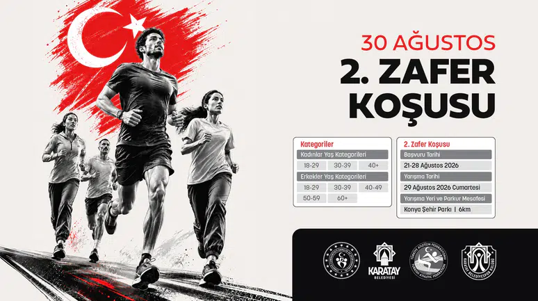 Konya'da 2. Zafer Koşusu düzenlenecek: Heyecan başlıyor
