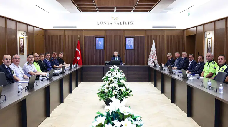 Konya'daki okullarda güvenlik üst düzeye çıktı