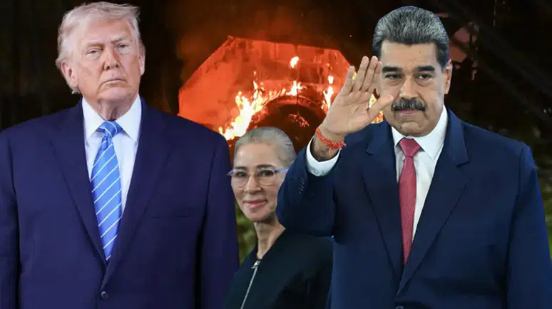 Venezuela'ya saldırı sonrası Trump'tan açıkladı: Maduro ve eşi yakalandı