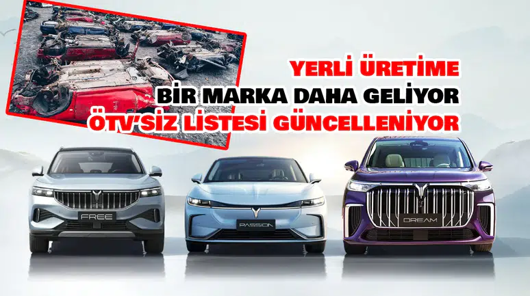 ÖTV'siz araç listesine yeni marka geliyor: Voyah üretimi başlıyor