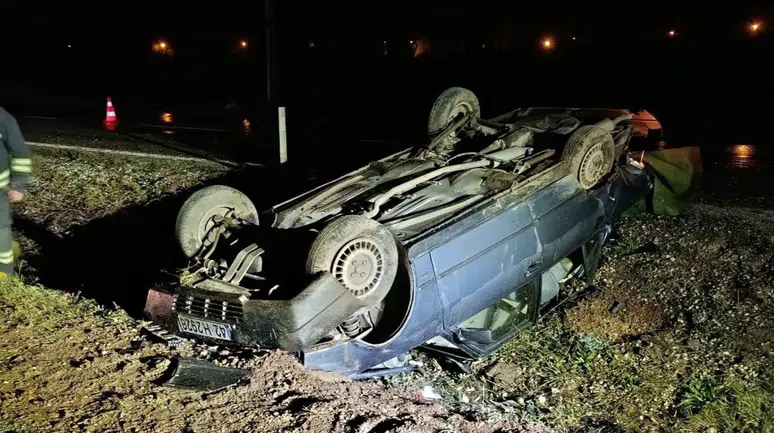 Konya'da yağışlı hava kazaları beraberinde getirdi: 11 kişi hastanelik oldu