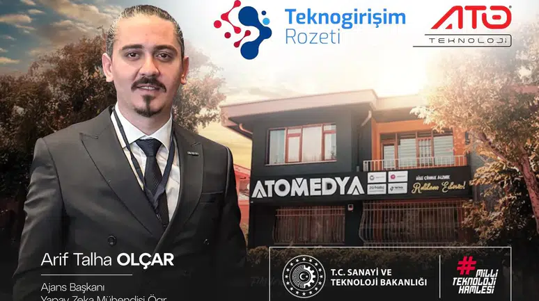 ATO Teknoloji, Teknogirişim Rozetini taktı