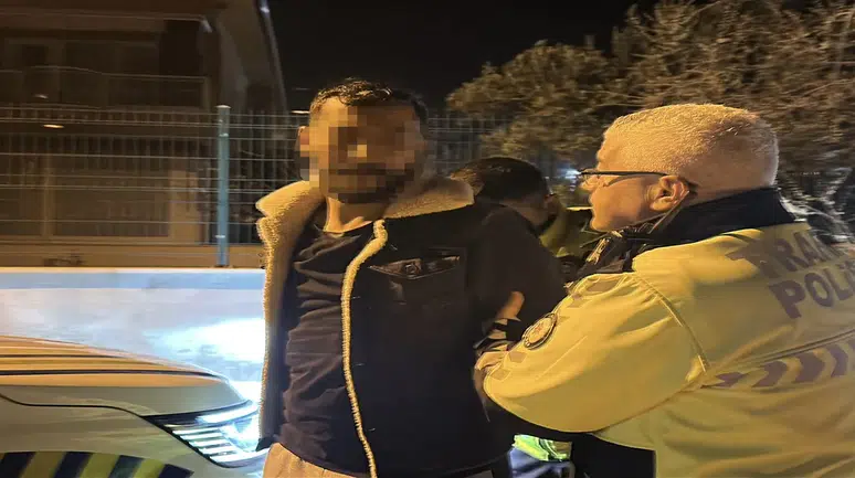 3. kez alkolden yakalanmamak için polisin üstüne araç sürüp kaçtı: Yarım milyon lira ceza yedi