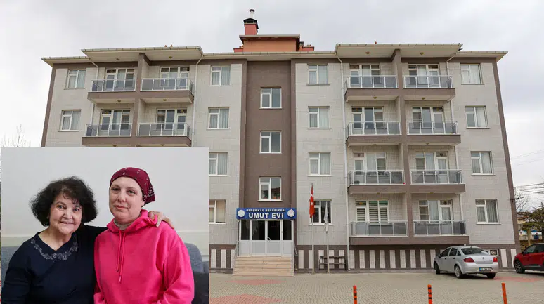 Selçuklu Belediyesi Umut Evi, kanser hastalarının yanında