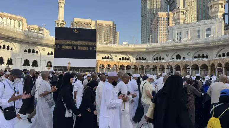 Hac vizesi olmadan Harem'e girene 1,2 milyon TL para ceza