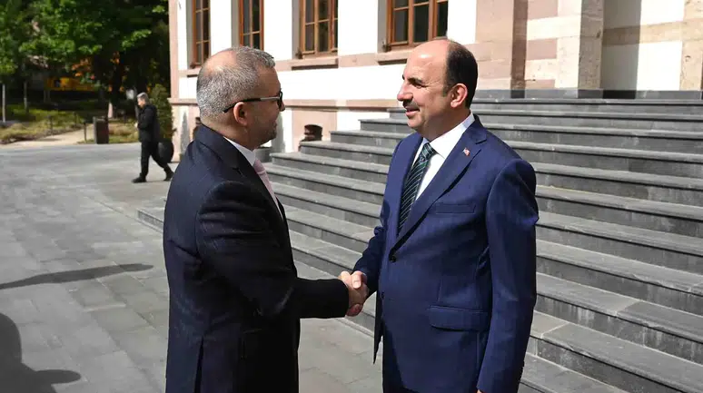 TCMB Başkanı Karahan Konya'ya geldi: Başkan Altay'a ziyaret