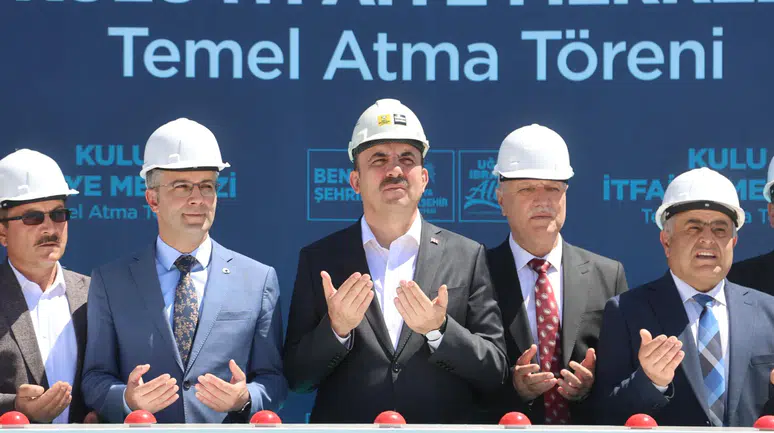 Konya Büyükşehir'den ilçelere yatırım: Temel dualarla atıldı
