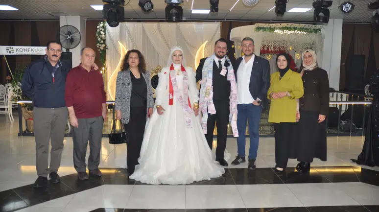 Konya'da Çolak ve Uysal aileleri akraba oldu