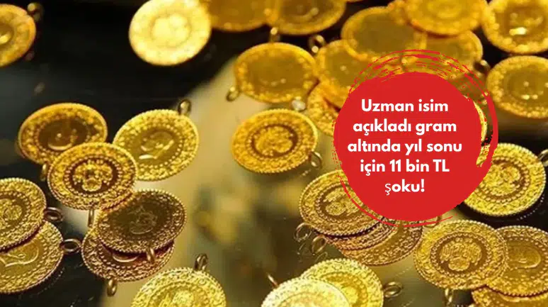 Uzman isim açıkladı gram altında yıl sonu için 11 bin TL şoku!