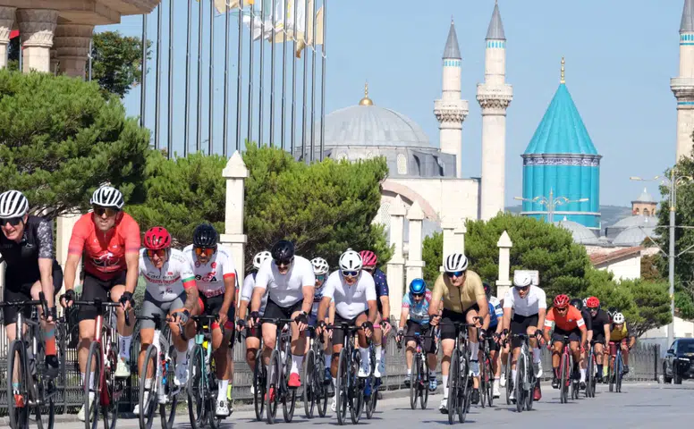 Bisikletin başkenti Konya'da büyük heyecan yaşandı: Granfondo