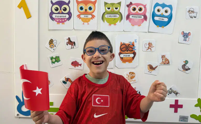 Konya'da özel yüreklerden milli takıma anlamlı destek