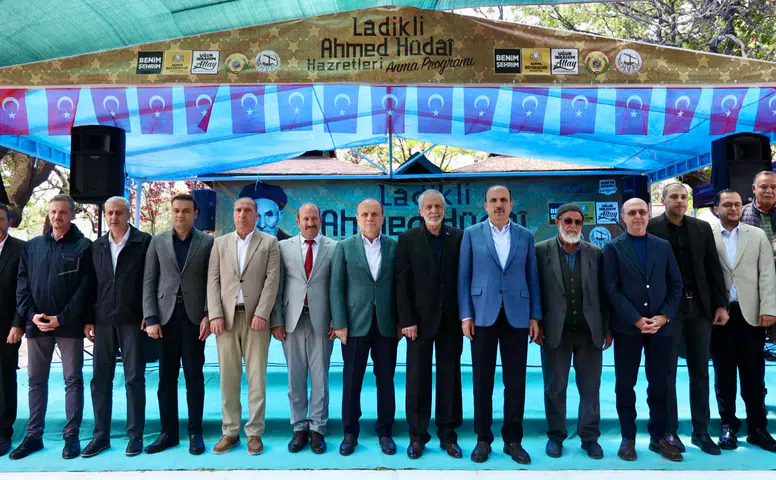 Konya'nın manevi önderlerinden Ladikli Ahmet Hüdai anıldı