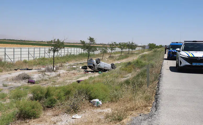Konya'da acı kaza! Otomobildeki çocuk hayatını kaybetti çok sayıda yaralı var