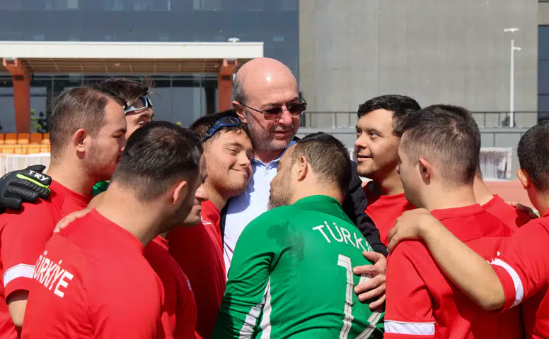 Down Sendromlu Futsal Milli Takımı Selçuklu'da kamp yaptı