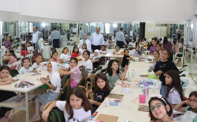 Başkan Altay: Çocuklarımız cıvıl cıvıl bir yaz geçiriyor