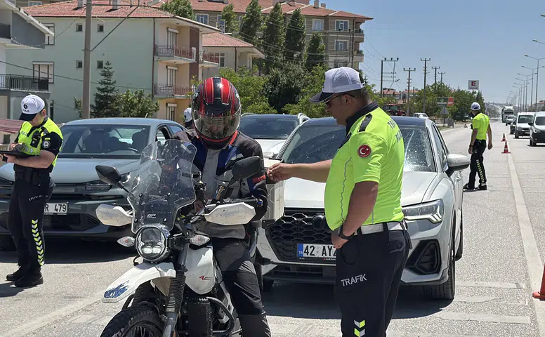 Konya'da NATO denetimi başladı: Araçlarda detaylı arama yapılıyor