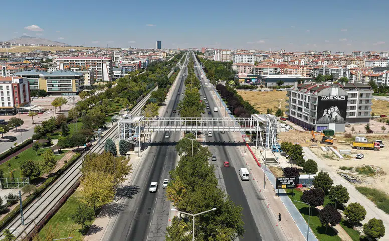 Konya'da yaya güvenliği üst düzeye çıkacak: Modern geçit yapılıyor