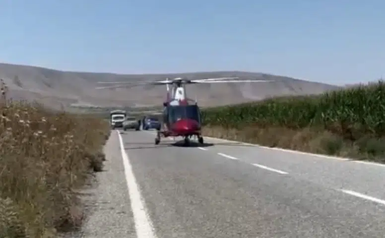 Konya'da bir şahıs otomobilde tartıştığı eşini tabancayla vurarak yaraladı