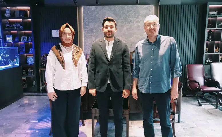 Hüseyin Karaca ve Havvannur Poçanoğlu'ndan Kavaf Holding'e ziyaret