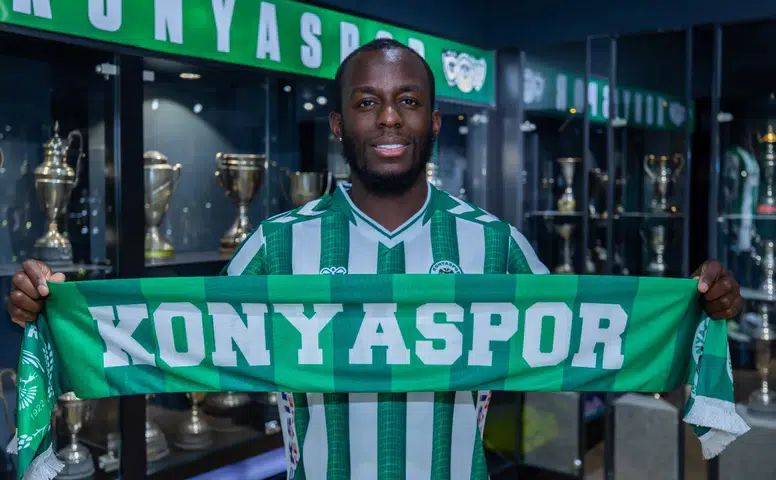 Diarra Dompe, Konyaspor'a katıldı: 2 yıllık sözleşme imzalandı