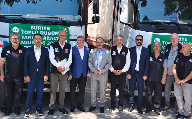 Konya'dan Suriye'ye kardeşlik köprüsü: 80 milyon liralık çeyiz yardımı