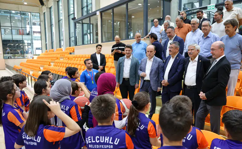 Konya'nın yeni sporcu fabrikası milletvekillerinden tam not aldı