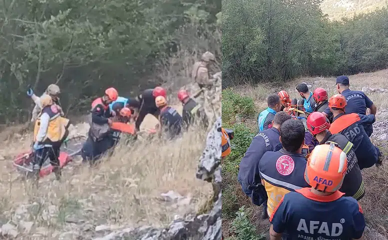 Konya'da film gibi kurtarma operasyonu: Askeri helikopter geldi