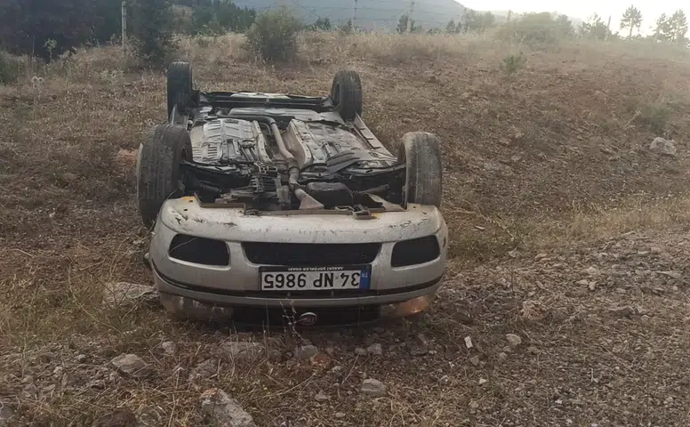 Konya'da hastaneden çıkan şahıs dakikalar sonra kaza yaptı