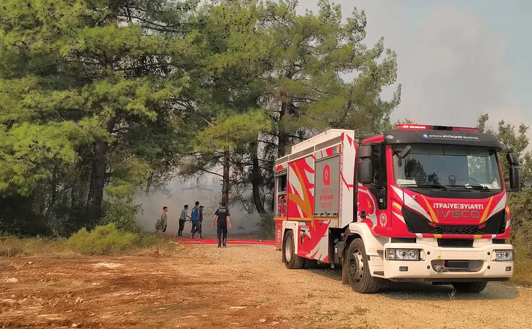 Aksu yanıyor: Konya'dan ekipler intikal etti, yangınla mücadele sürüyor