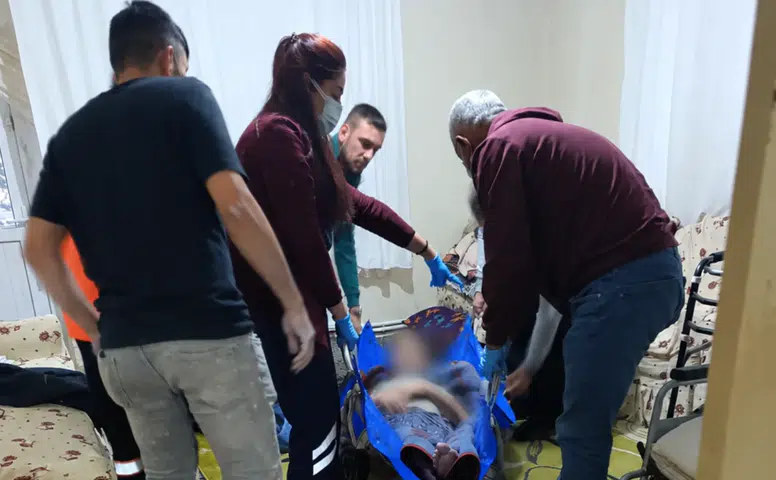 Konya’da yalnız yaşayan engelli vatandaş için ekipler seferber oldu