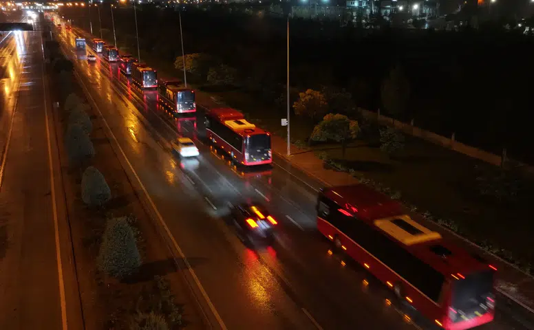 Konya'ya 10 yeni otobüs: Toplu taşımada hizmet kalitesi artıyor