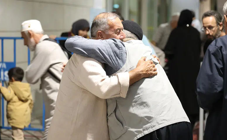 Kutsal Topraklara giden ikinci kafile Konya'ya döndü: Sevinç yaşandı