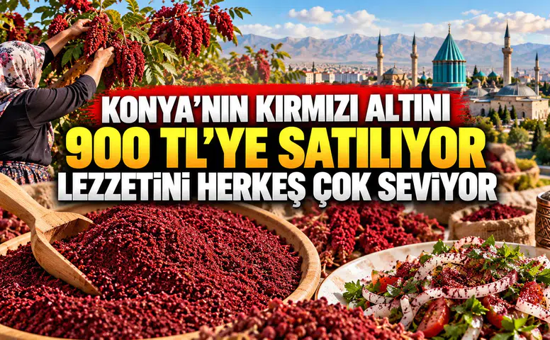 Konya’nın kırmızı altını 900 TL’ye satılıyor: Lezzetini herkes çok seviyor
