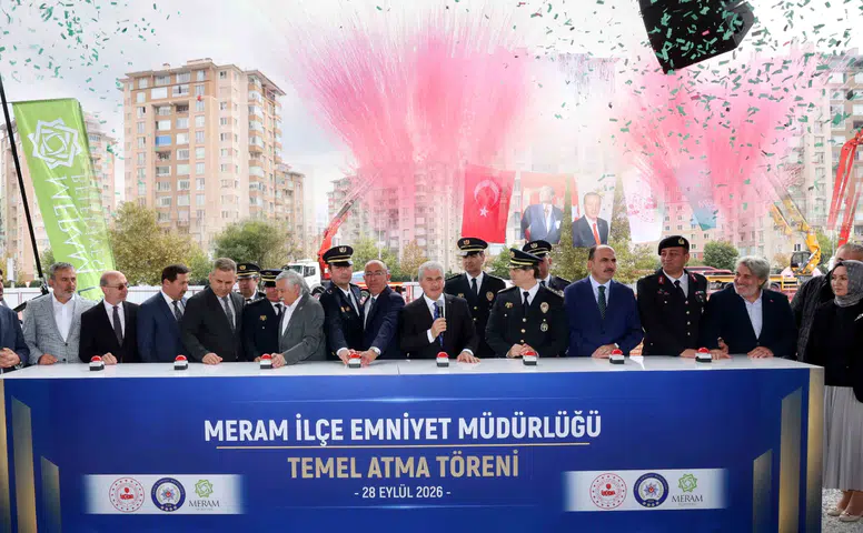 Meram'a yeni kamu yatırımı: Temel dualarla atıldı