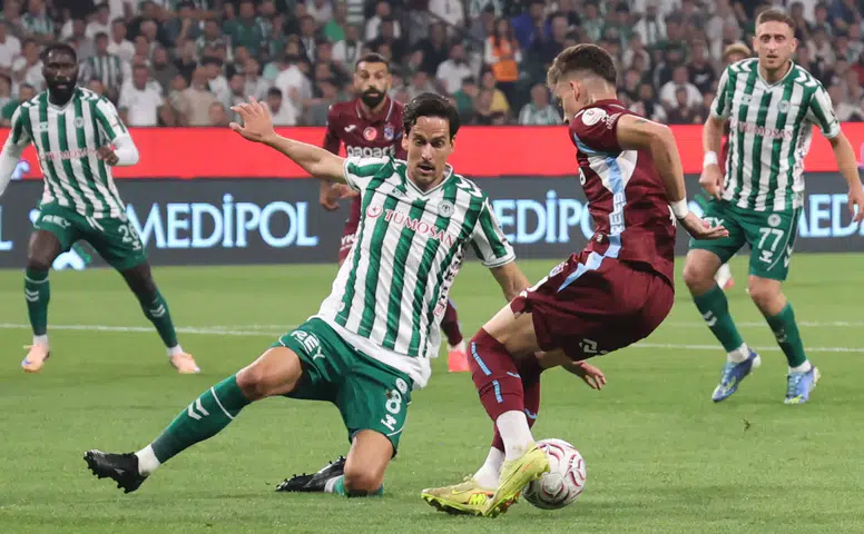 Konyaspor 5.haftada siftah yaptı: Trabzon’a soğuk duş