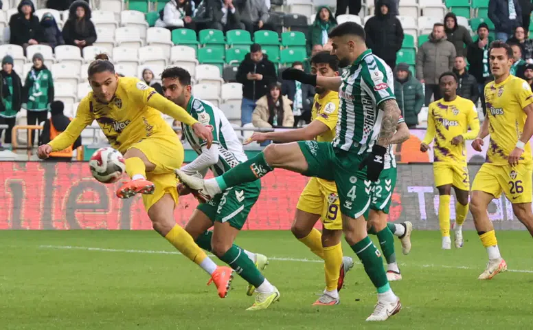 Konyaspor, evinde Eyüpspor karşısında 1 puanı son anda kurtardı: 1-1