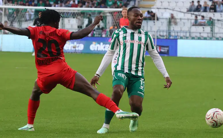 Konyaspor’un yıldızları yine suskun: Muleka’nın gol orucu 12 maça çıktı