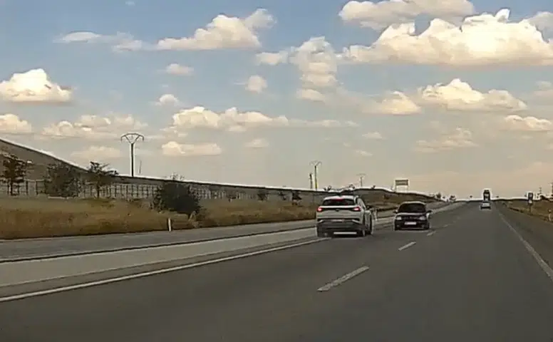 Konya'da ters yönde ilerleyen otomobile 90 bin lira ceza