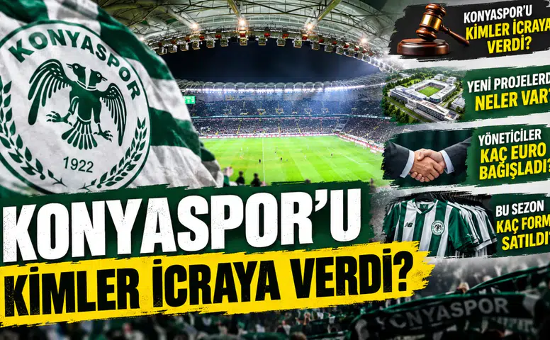 Konyaspor’da icra dosyalarında son durum ne? Yeni projeler geliyor