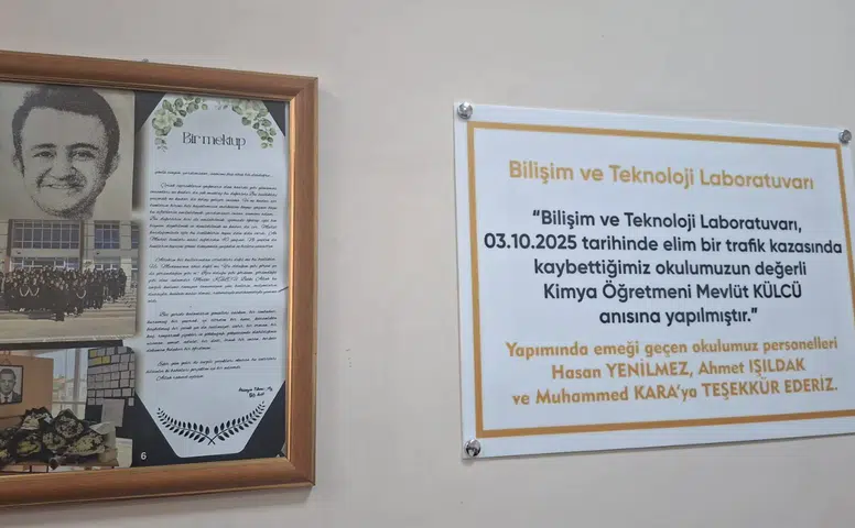 Konya’da Mevlüt Külcü’ye ölüm yıl dönümünde anlamlı vefa
