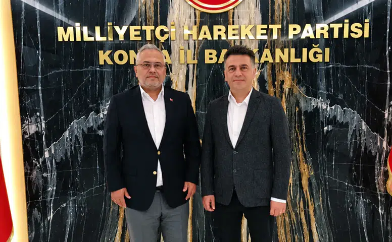Kavaf’tan MHP Konya İl Başkanı Göncü’ye ziyaret
