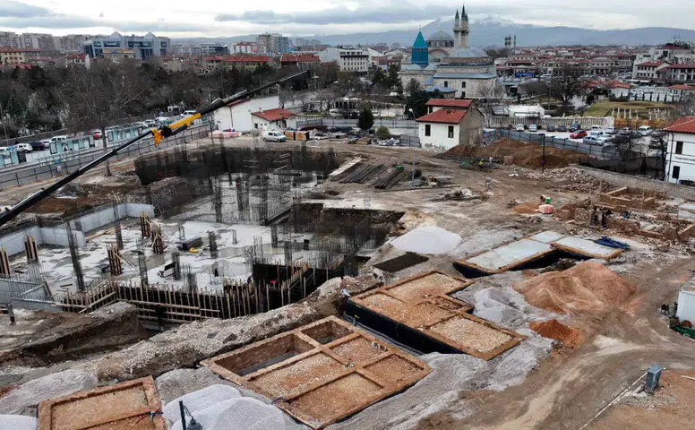 Konya’ya Mevlevi Dergahı yapılıyor. Büyükşehir’den yeni eser