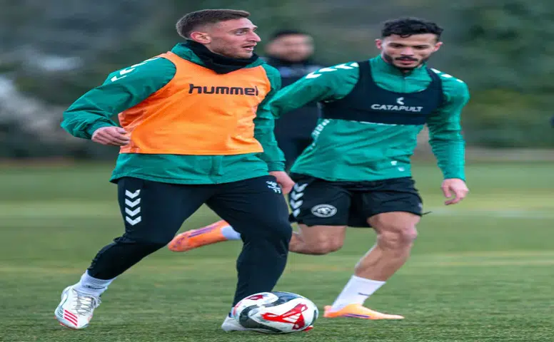 Konyaspor'da Göztepe maçı hazırlıkları: İlhan Palut yönetiminde ilk antrenman
