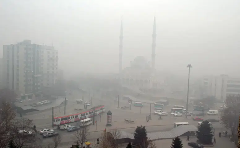 Konya liste başı: Avrupa'nın hava kirliliği listesinde Türkiye'den 5 şehir yer aldı