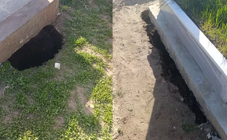 Konya'da mezarlıklardaki göçükler korkuttu: Kontrol edin uyarısı geldi