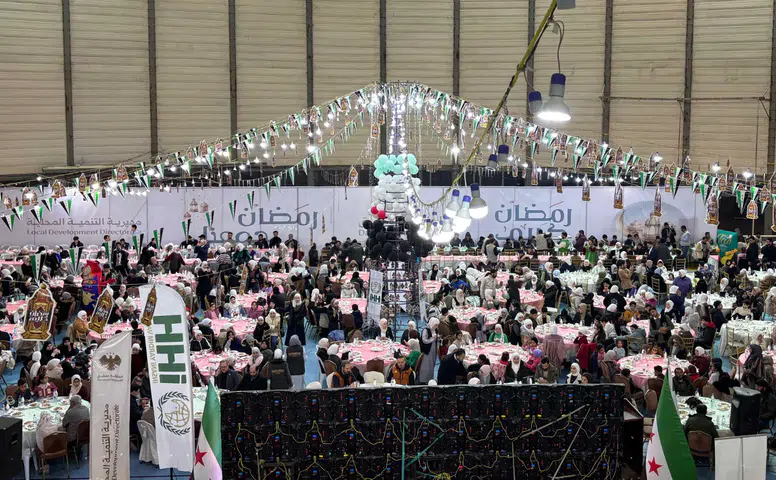 Konya Büyükşehir, Suriye'de her gün iftar sofrası kurdu